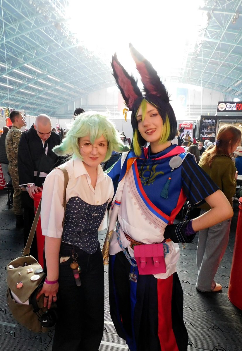 Sa4koakaKiyoso's tweet photo. #darkmatterscon #GenshinImpact #原神 #Tignary #Sucrose #Тигнари #Сахароза https://t.co/CwWQDlJqY7