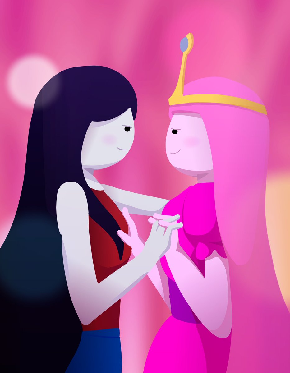 Lemoncan48763's tweet photo. Slow Dance With You🩷🖤 #bubbline #adventuretime #adventure_time https://t.co/qC3zUxK7KC