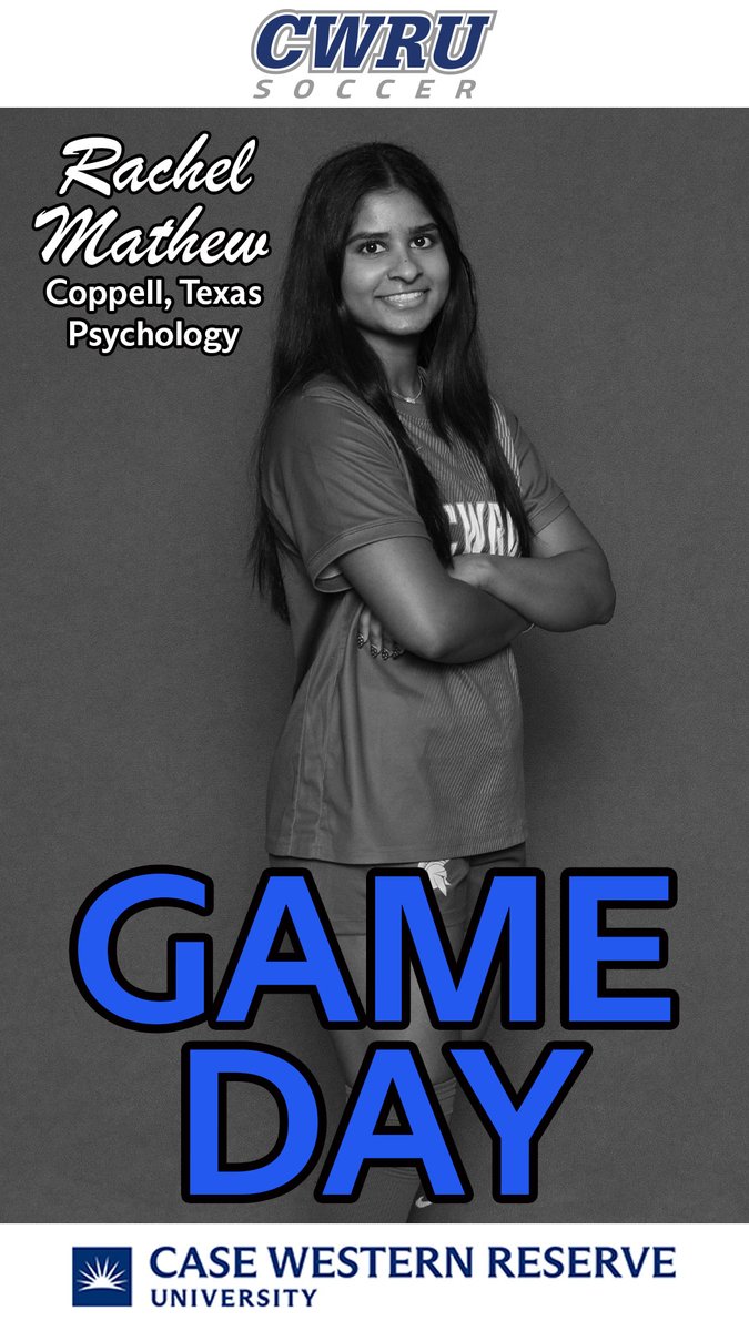 caseathletics's tweet photo. No. 11 @CWRUWSoc (3-0-0) GAME DAY!

🆚Baldwin Wallace (2-1-0)
📌Berea, Ohio
🏟️George Finnie Stadium
🕖7 PM
📊https://t.co/g7JZUUE0q9
🎥https://t.co/bCU4BhpBm8
🎟️https://t.co/kQa1D1bhjH

#CWRU #BeAForce #d3soc @FloFC_ https://t.co/i6QFG5fUAw