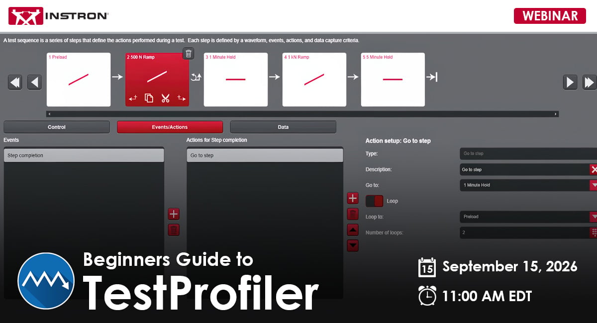instron's tweet photo. Don't forget to register! Our webinar about TestProfiler is coming up next week!

Register now: https://t.co/e9akEGXI1l https://t.co/83OksXoNoS