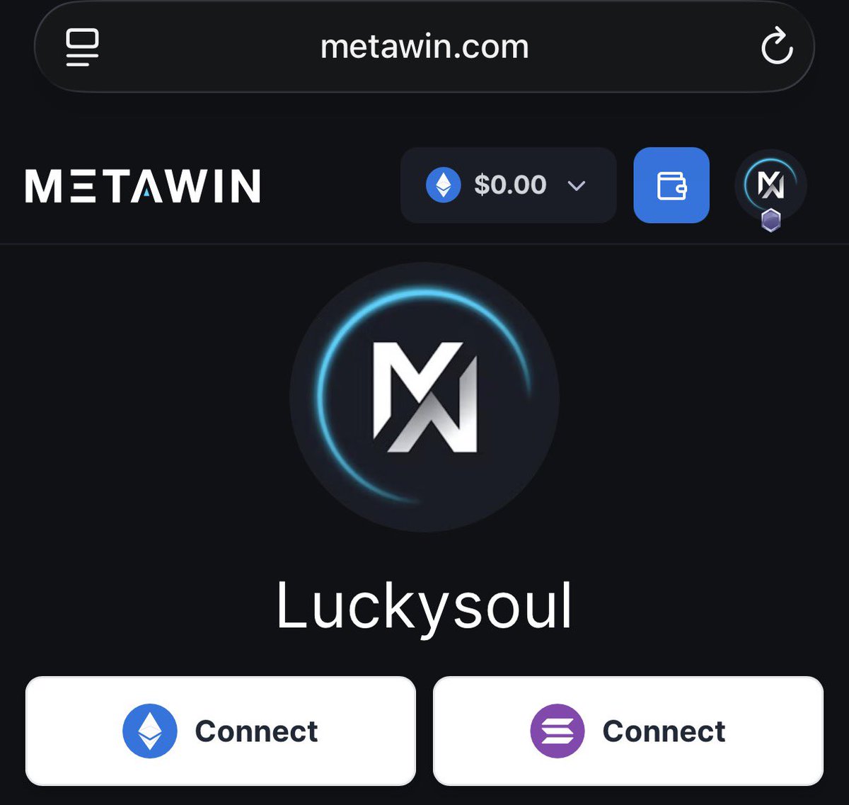 ken_xbt's tweet photo. @ScottLEOWarrior @zer0_panic @MetaWin my luck has been nonexistent lately 😭 but i’m not giving up yet. manifesting that tiny 1% chance turns into a W 🙏

Username: Luckysoul https://t.co/xqPmByfZva