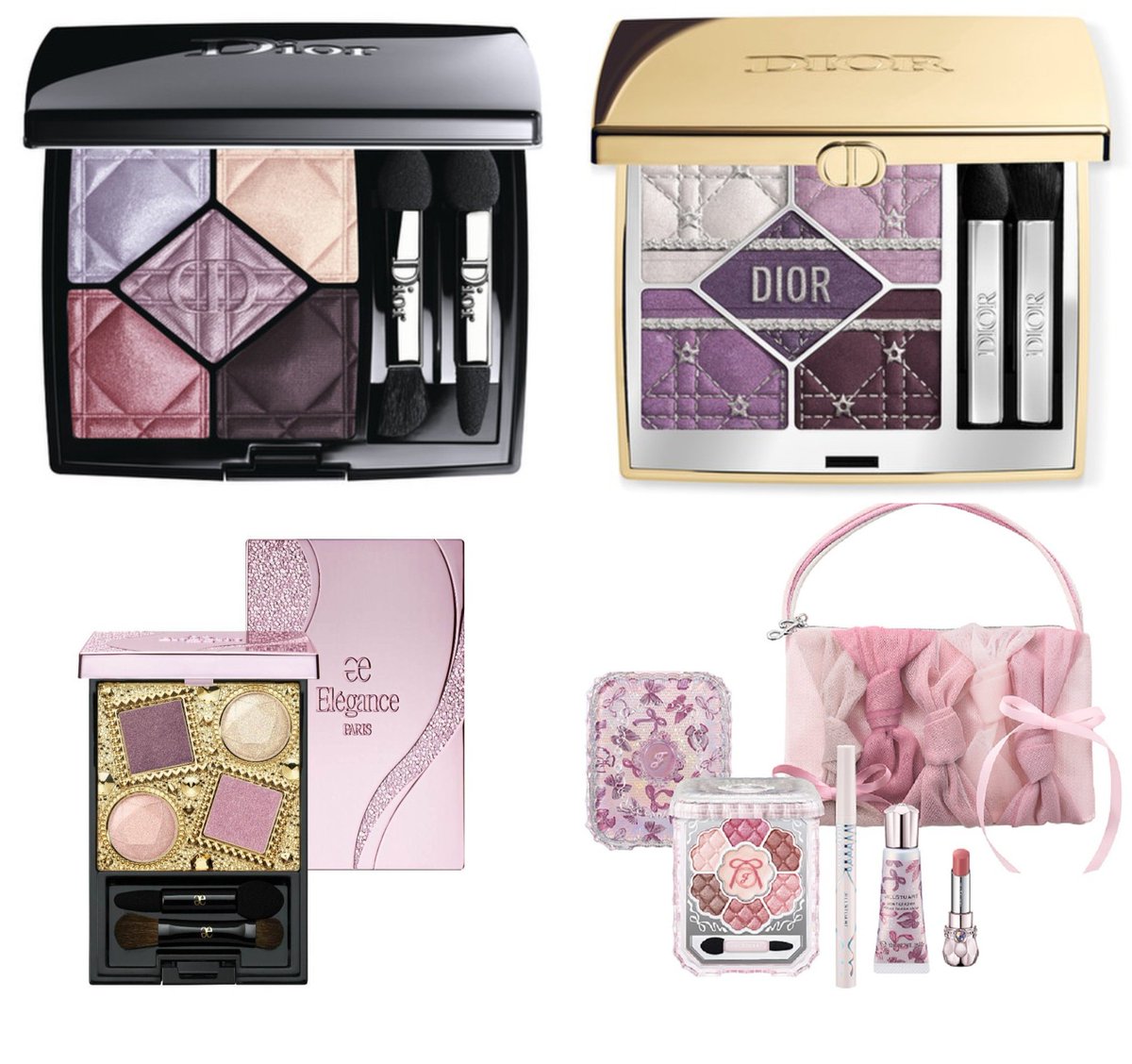 sayokocosmetic's tweet photo. ブルベ向け青みコスメがたくさん発売された2026年 今年もクリスマスコフレでブルベ向けベリーレッド/青みピンク/パープルコスメ見つかり次第情報あげます！

今のところはYSLのリッププランパーが候補かな？
2～3枚目は過去に出たブルベ向けクリスマスコフレたち🎄💄✨ https://t.co/GcsRDlV62u