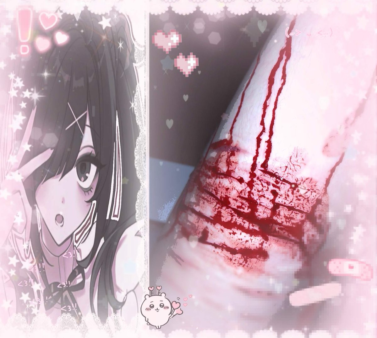 m1kaela_67's tweet photo. first post kinda nervous !!!sfx makeup!!! halloween practice!!fake blood!!
#slittwt #shedtwt #shrtwt https://t.co/CC9sdF4yDN