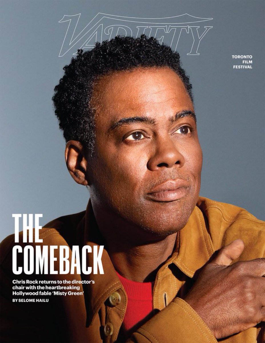 NoJokesComedy's tweet photo. “The New Chris Rock: The Comedy Icon on Directing 'Misty Green' and Not Returning to the Oscars Unless He's Nominated” #ComedyLegend https://t.co/ibGCO8hxRc
