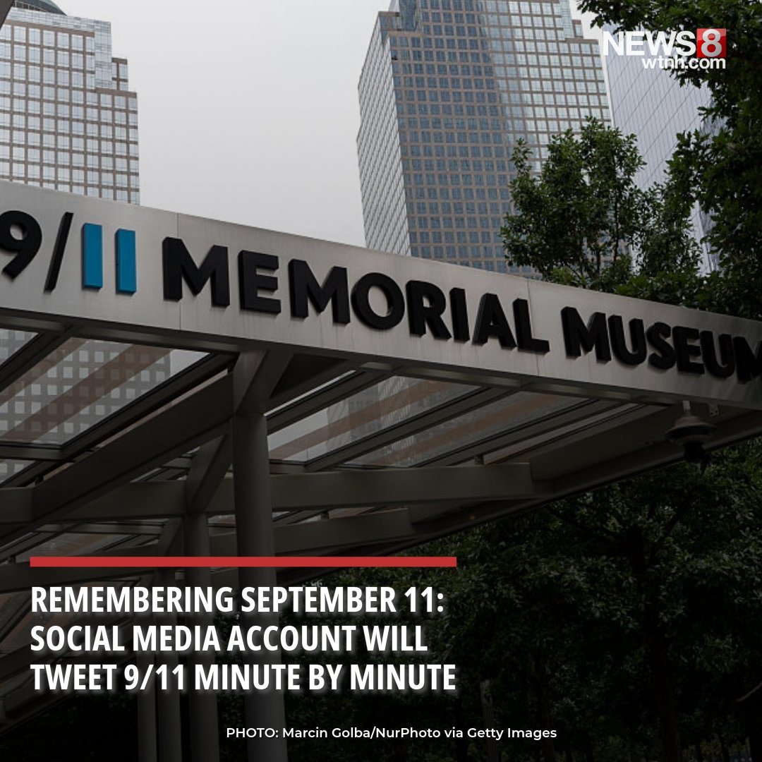 WTNH's tweet photo. The account, 2001 Live, has been retweeting news events from that year, illustrating how the time frame might be viewed through the lens of current social media.

https://t.co/WKnzaIiGTw https://t.co/AerLAyKp0R