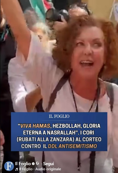 Free4futur99001's tweet photo. Facciamole diventare famose tutte, queste che inneggiano a terroristi assassini nelle nostre piazze. https://t.co/lUUVvp7TiA