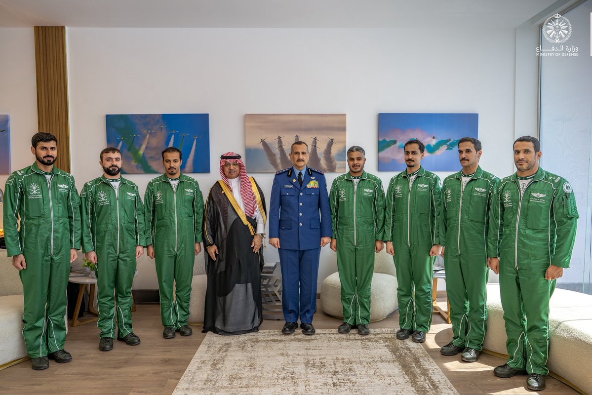modgovksa's tweet photo. سمو قائد #القوات_الجوية الفريق الركن تركي بن بندر بن عبدالعزيز يترأس وفد المملكة المشارك في معرض العلمين الدولي للطيران والفضاء بجمهورية مصر العربية، ويزور أجنحة الشركات، ويطّلع على أحدث الطائرات والتقنيات في مجالات الطيران والفضاء والدفاع.

https://t.co/t2bgOF1WAI https://t.co/HaoHnfMUCs