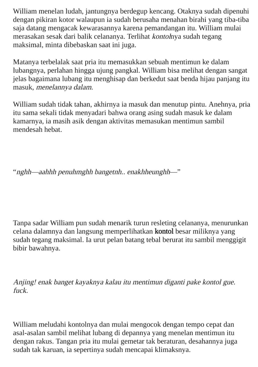 williamestt__'s tweet photo. mergokin_papa_temen_main_pakai_timun 🔞 

; williamest au jorok. https://t.co/1PObNYjG1n