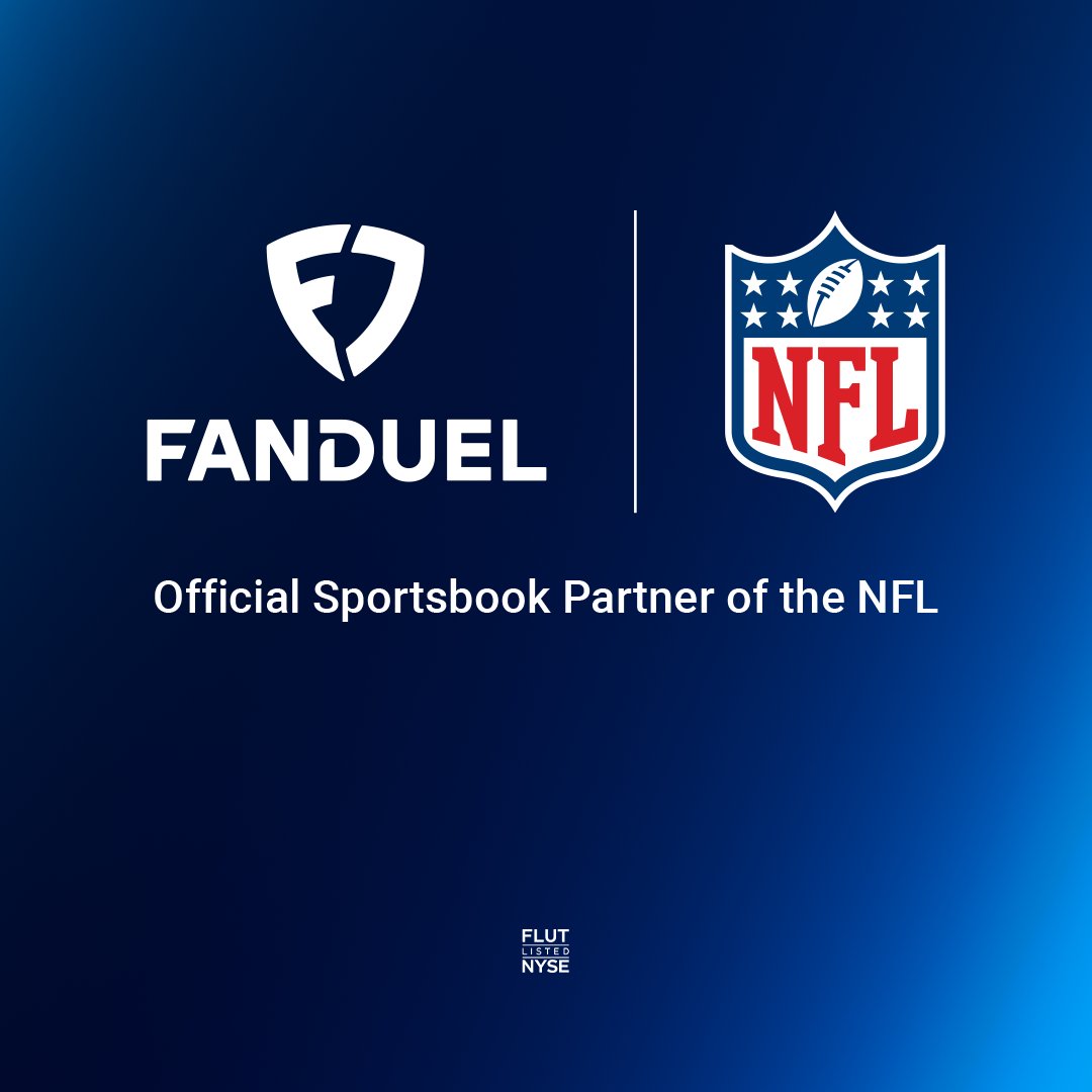 FlutterEnt's tweet photo. Five seasons together. An estimated $30bn wagered on NFL games last season, per the American Gaming Association. @FanDuel has renewed its multi-year agreement as an Official Sports Betting Partner of the NFL. Read more: https://t.co/VpSaMMEIx6 https://t.co/3x4nxsJtOz