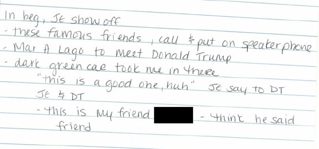 RedPencilScript's tweet photo. 14 years old
FBI interview notes
#EpsteinFiles https://t.co/lVNE2sQuYS