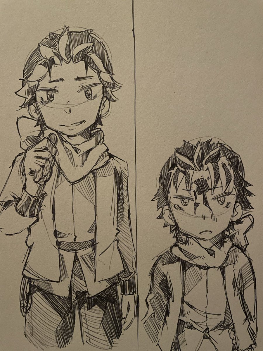 Sieglegixu's tweet photo. I quickly drew the other half https://t.co/KR861y5M8s