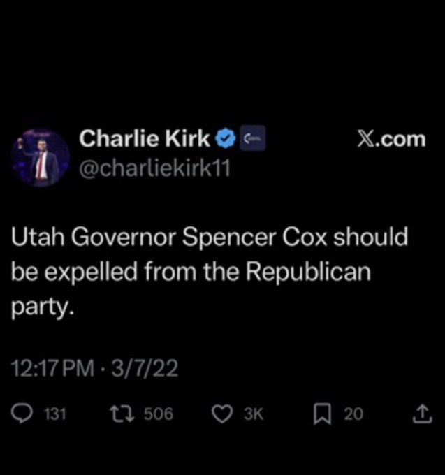 BrandonF34069's tweet photo. @LindsayOnAir @GovCox @TheDailyShow @jonstewart @abc4utah https://t.co/8ohaQnwkx3