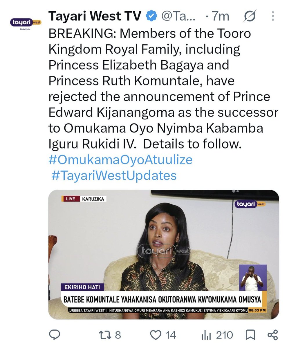 MpamireHanning's tweet photo. @ntvuganda https://t.co/3hSdBEtbeY