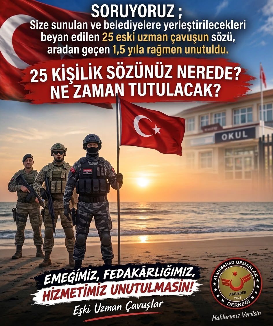 Hakancuban45's tweet photo. SORUYORUZ
25 kişilik söz tutulmazsa 65 bin kişilik vaat nasıl inandırıcı olacak?
#eskiuzmançavuşlar samimiyetin belgesini istiyor.
@gencaskn @yenipartiyiz , https://t.co/NfOUYB0Yev