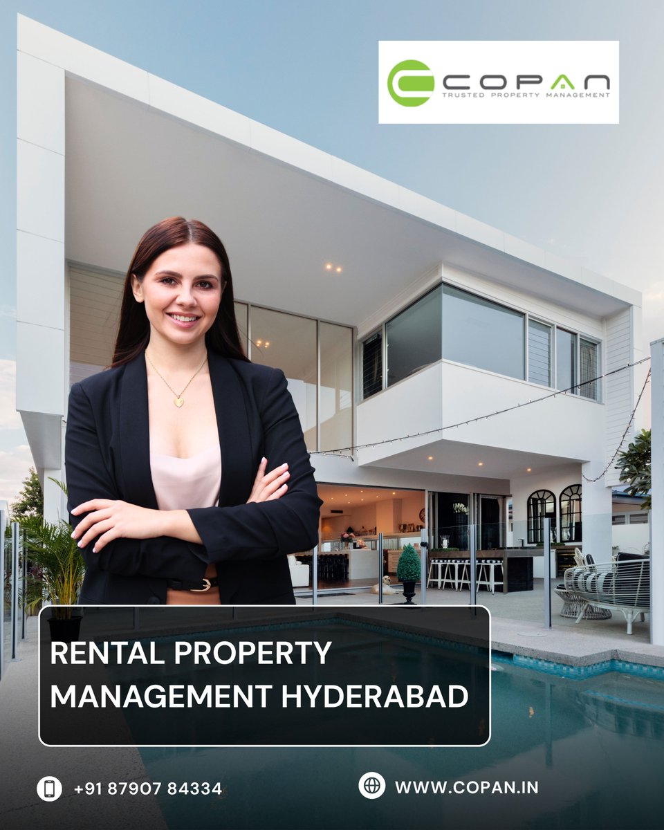 copan_property's tweet photo. Your Property. Our Expertise.
Managing a rental property shouldn’t be a daily responsibility. COPAN provides professional rental property management services in Hyderabad, helping property owners streamline tenant management and protect their investment.

https://t.co/XNc1iiq5GM https://t.co/rPFfi2jqQB