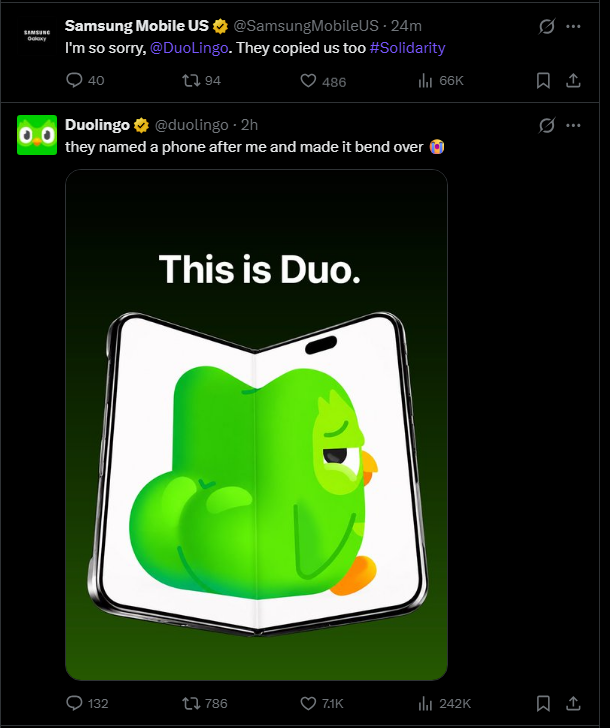 HELLOO_YT's tweet photo. @SamsungMobileUS @duolingo Great Timeline... https://t.co/owmKWkGbZG