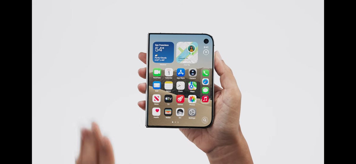 cheers_tech50's tweet photo. I'm impressed that the way they showed us iPhone Duo https://t.co/TLu04Pu2Ze