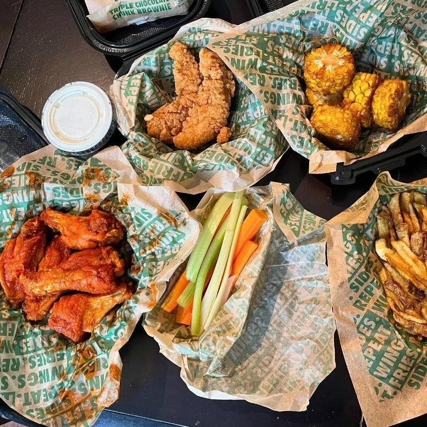 PopBase's tweet photo. WingStop announces WingPass, which will allow Club WingStop members who snag one of the 100 passes to purchase up to 18 meals throughout football season for a one-time price of $27.99.  

Each meal includes 20 wings, a large fry, and a large ranch. https://t.co/odC68I1sy5