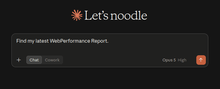 WebPerfReport's tweet photo. Your WPR report history can already become part of your #AI workflow. ✨

No MCP required.

Using #Claude:
Connect Gmail/Microsoft
Find your latest WPR reports
Ask questions
Analyze history + generate charts

One prompt. Four reports. One clear trend. https://t.co/PLkM8gfKRN