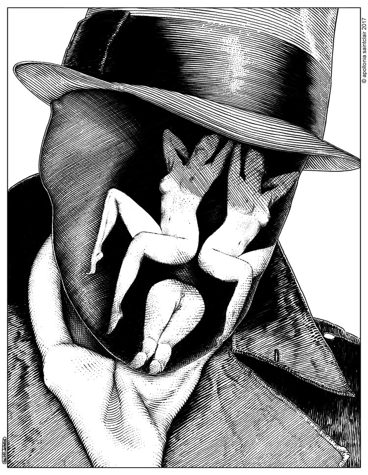 SavageComics's tweet photo. I'm digging this upgrade to Rorschach's costume by Apollonia Saintclair. https://t.co/IXyUhigYVJ