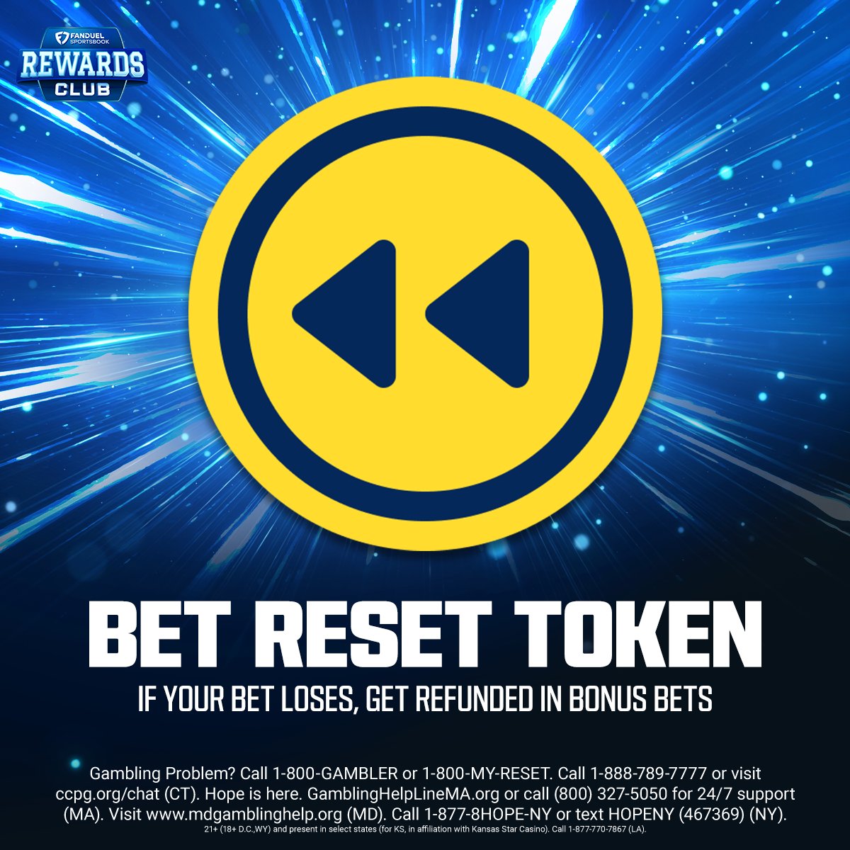 FanDuel's tweet photo. We're celebrating NFL kickoff with ANOTHER GIVEAWAY!

For a chance to win $1,000 in bonus bets AND ask @RobGronkowski a 1-on-1 question LIVE on video:

💬 REPLY with your favorite reward from the @FanDuelSports Rewards Club! You can choose Bet Back, Bet Reset or Profit Boost. https://t.co/QrBNtx1pKw