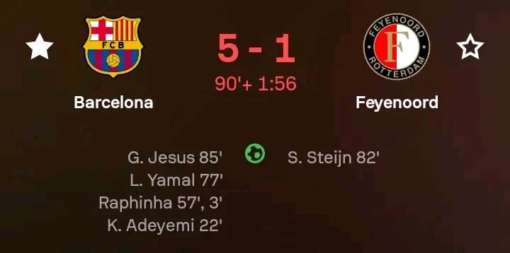 Officiascoas's tweet photo. Barcelona always scores 5 this season. Real Madrid is in trouble https://t.co/mgsXxPsGIv