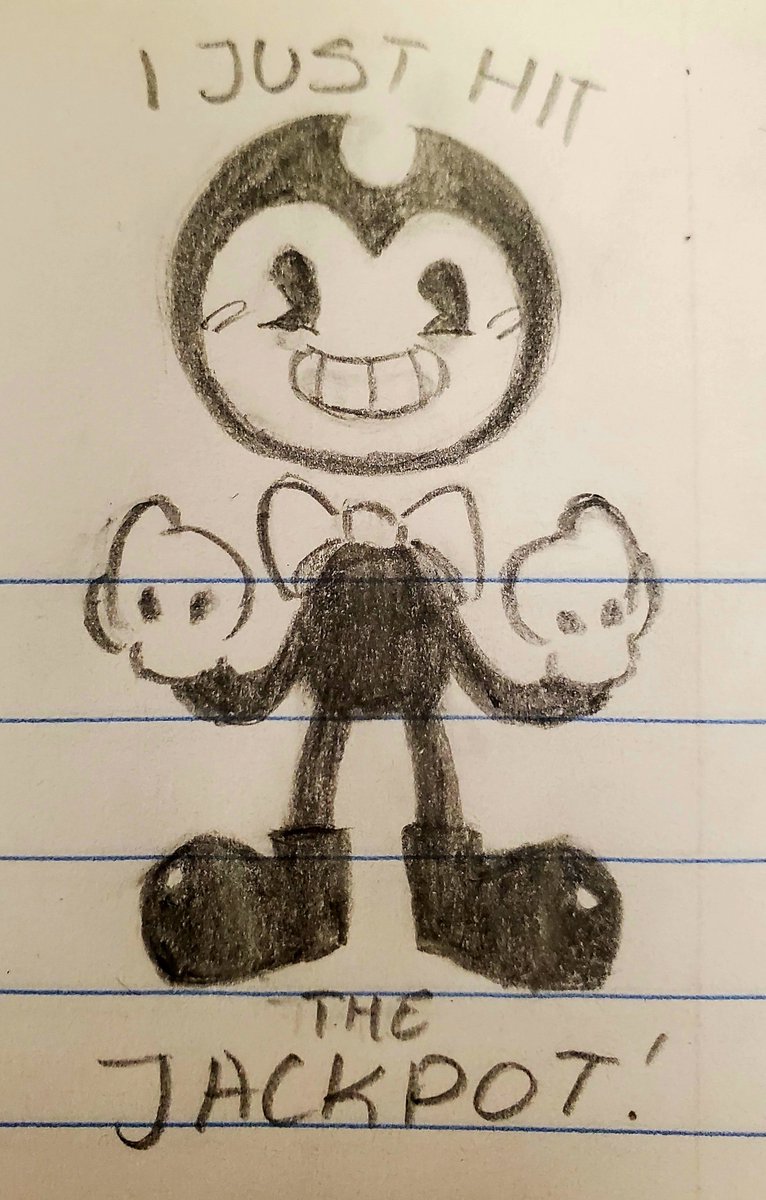 NiniIsAsleep's tweet photo. school doodle #bendy ok https://t.co/qrqSSVd3pN