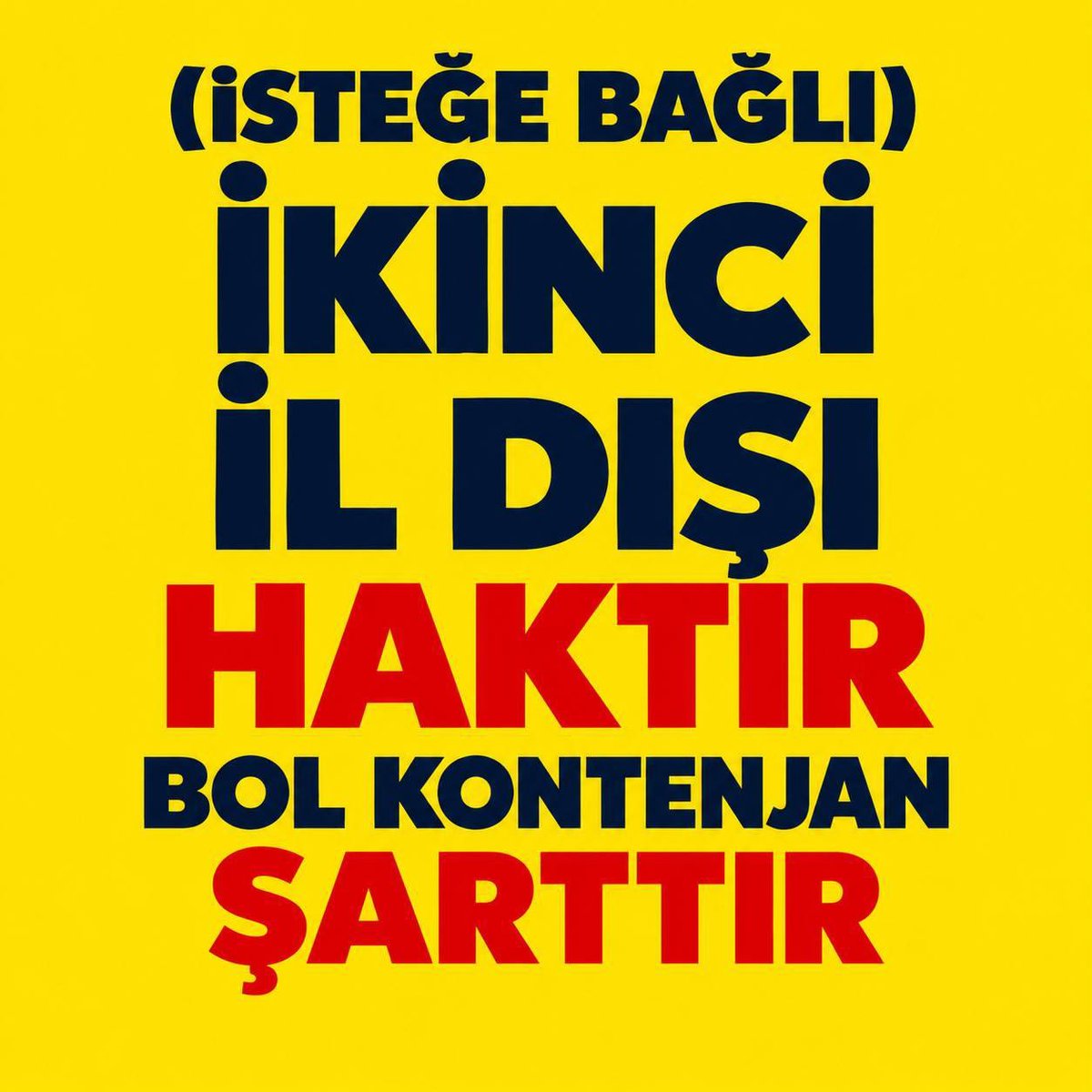 Serverusiceland's tweet photo. Sayın Bakanım, 2. İsteğe Bağlı İl Dışı Tayin Hakkı bekliyoruz. Hizmet puanı, hizmet yılı biriktirdik. Ama kontenjan yok, sesimizi duyun lütfen. 81 ili olan güzel ülkemizin 41 ili bizlere yıllardır kapalı. Bizler yıllar sonra memleketimize kavuşmak istiyoruz.
@Yusuf__Tekin

@YilmazzGuney

@cftcblnt