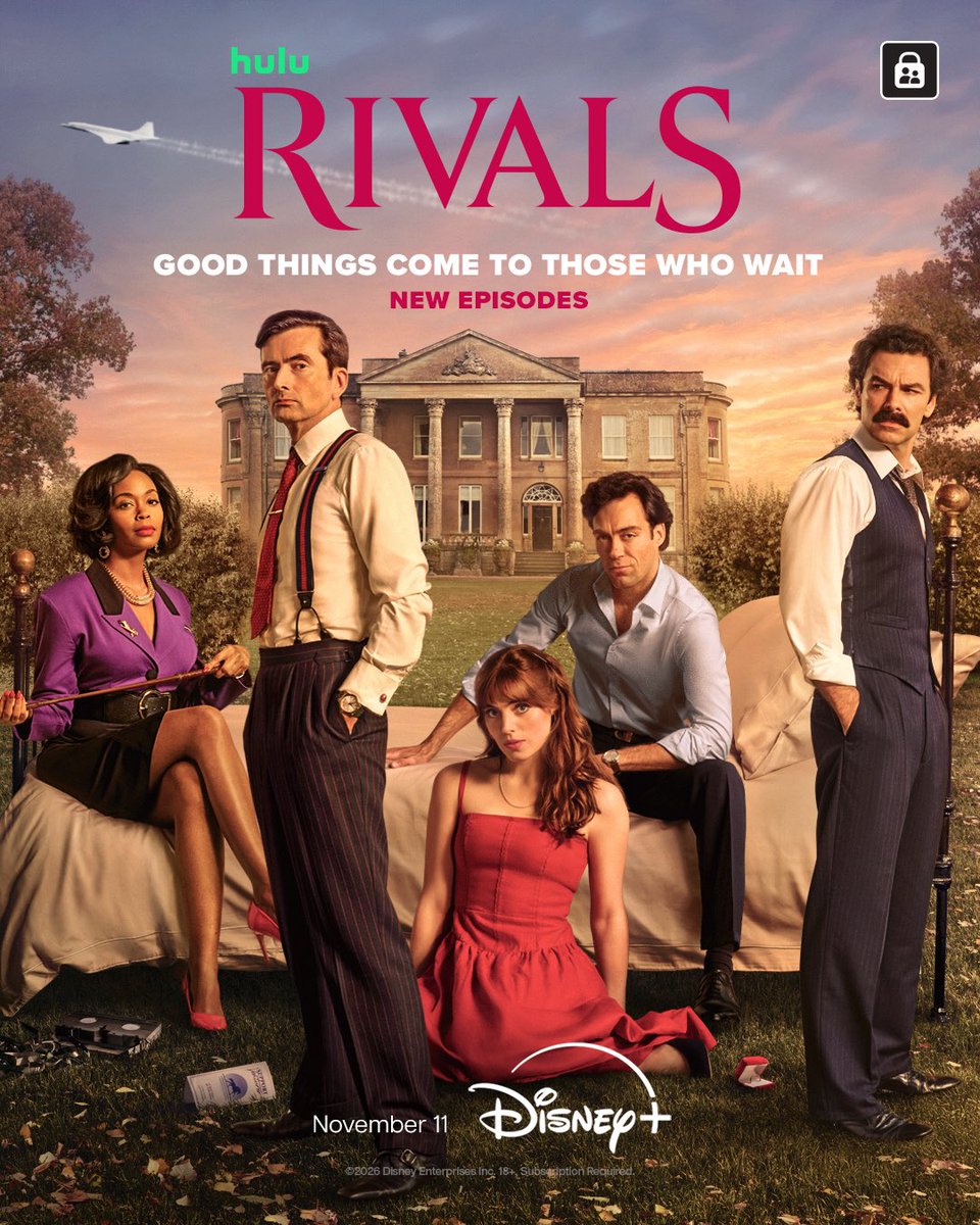 DavidTupdates's tweet photo. New Poster for Rivals Series 2 Part 2 Coming 11th November via Disney. https://t.co/6ZdN2SMIw8