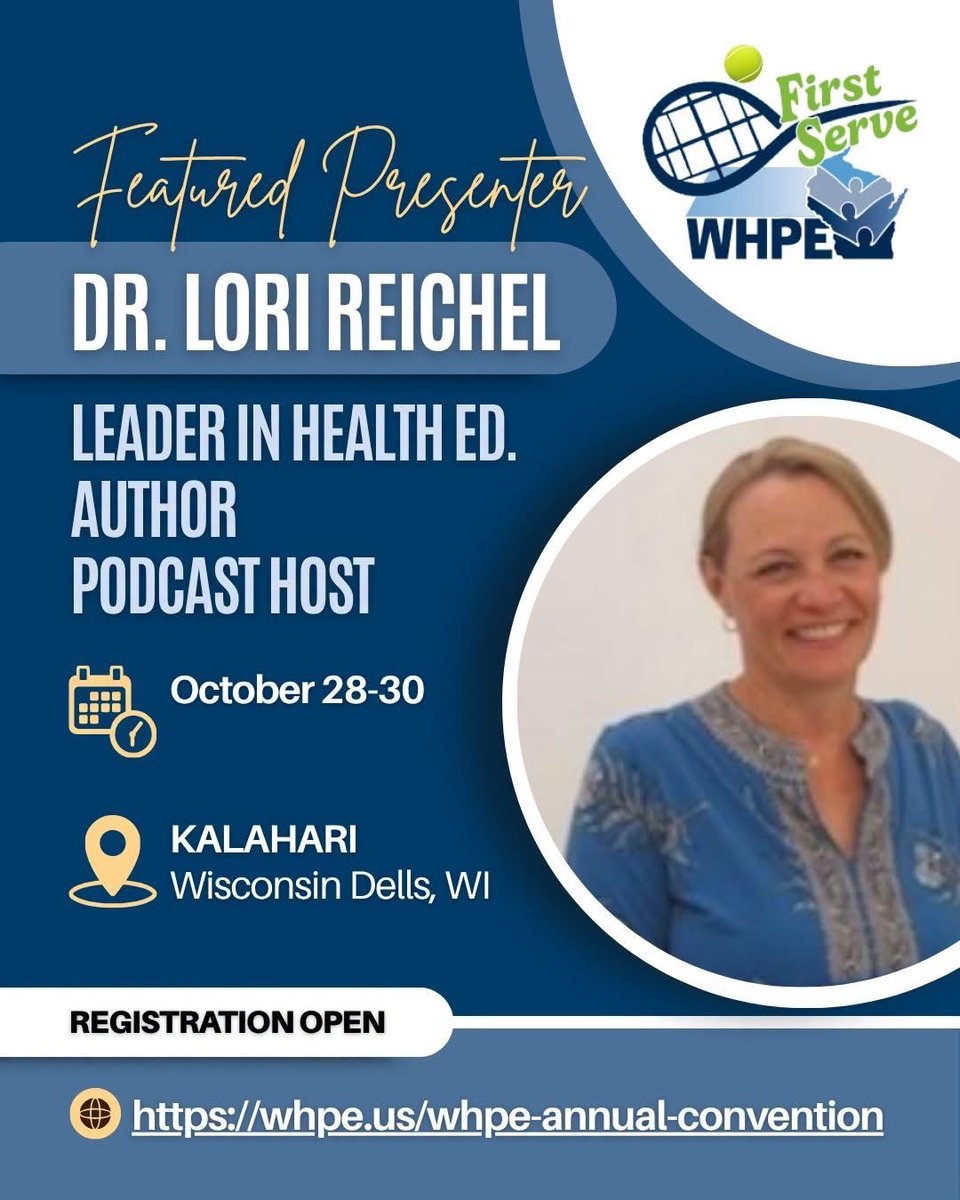 WHPEOffice's tweet photo. Look 👀 at these outstanding presenters who will be presenting two sessions each at WHPE. 

https://t.co/ZXjDSpghOl

#physed #adaptivepe #healthed #meaningfulpe #PE https://t.co/Y0CXcz5f8q