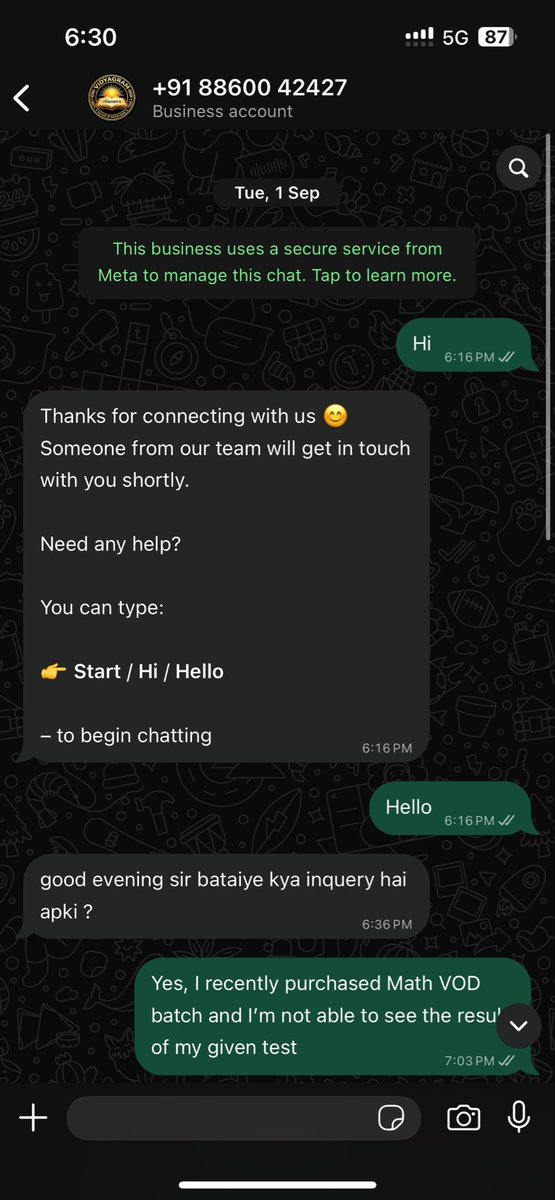 EditAbhi's tweet photo. I facing issue with his VOD batch from the very first date of purchase and not getting any solution not from chat support not from calling support and even the customer support is very rude @adityaranjan108 https://t.co/WupAsPkJJ3