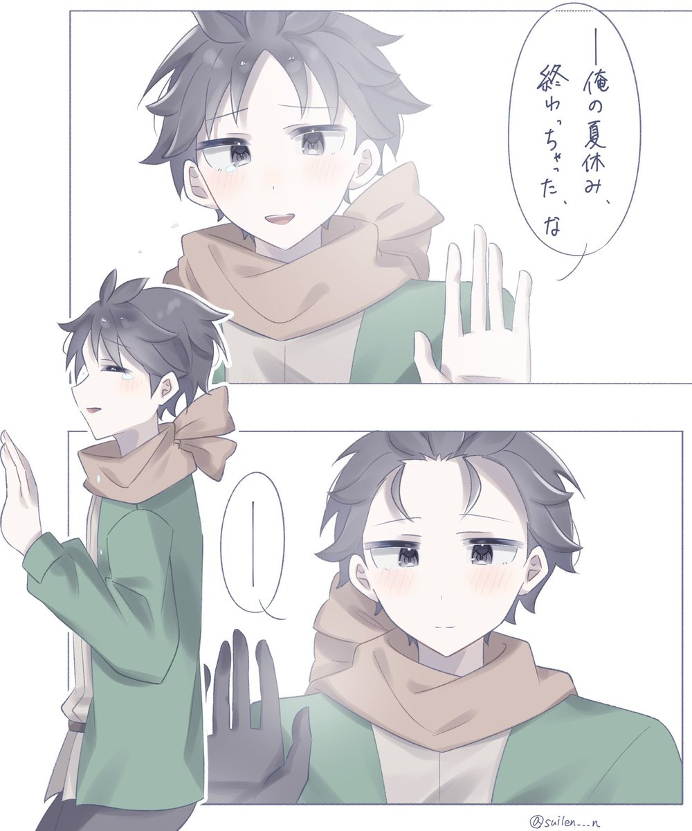 suilen___n's tweet photo. 「ナツキ・スバル」のここのシーンほんとに好きです https://t.co/81XY6Crffv