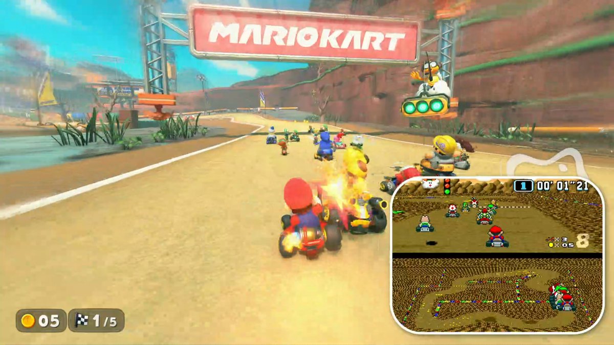 Wario64's tweet photo. Mario Kart World free update coming today

-10 classic courses added
-features question mark panels
-two new routes coming to Knockout Tour https://t.co/JV5sPqgG1j