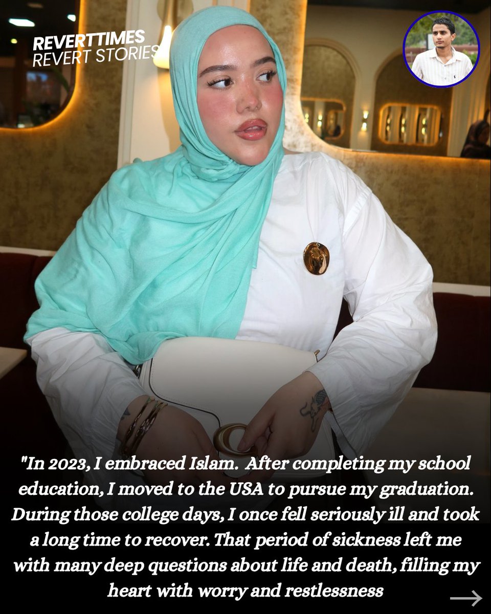 reverttimes's tweet photo. "MY ILLNESS CHANGED MY LIFE... THEN I FOUND ISLAM"

#Maxicanrevert 🇲🇽 #revertstory #journeytoislam #revertmuslimah #reverttoislam 

▪︎ To see the full story, view the post pics and swipe through them. https://t.co/cdaOCjmCdx