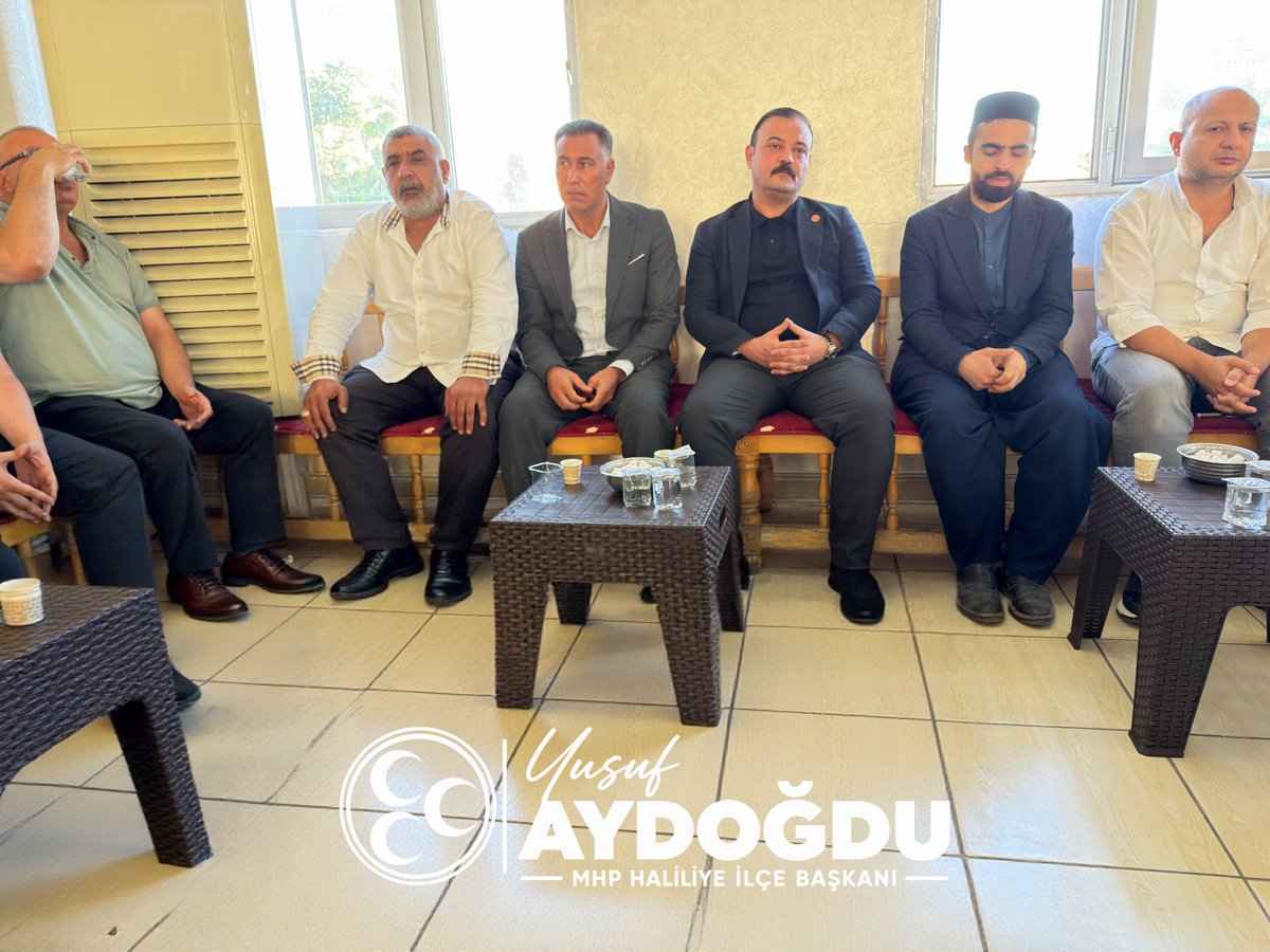 MHPhaliliyeurfa's tweet photo. MHP Haliliye İlçe Başkanımız Yusuf Aydoğdu ve yönetimimizle, Milletvekili Abdulkadir Emin Önen'in kızı Fatma Zehra için taziyede bulunduk. Mekânı cennet olsun.
@MHP_Bilgi 
@dbdevletbahceli
@Sanliurfa_MHP 
@eczosmanmutlu 
@yusufaydogduu 
@eminonen https://t.co/F69xrJYb6N