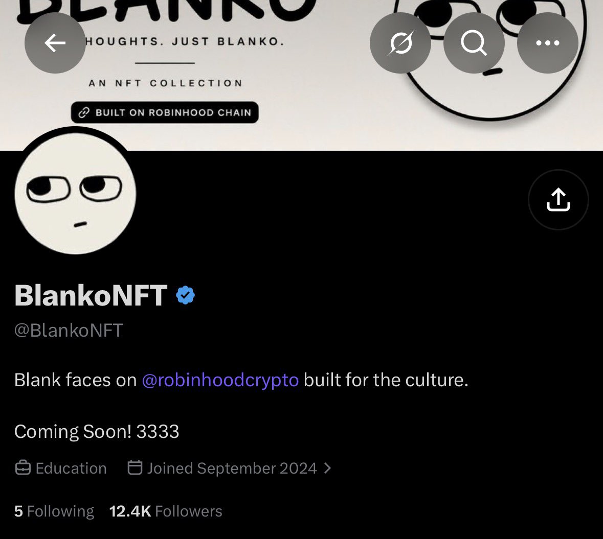 0xDeon's tweet photo. i find it funny how this project actually could have done decently considering the hype it had garnered but yk, devs these days..

i’d like to see how you plan to mint out @BlankoNFT https://t.co/YLVHtmtxzQ