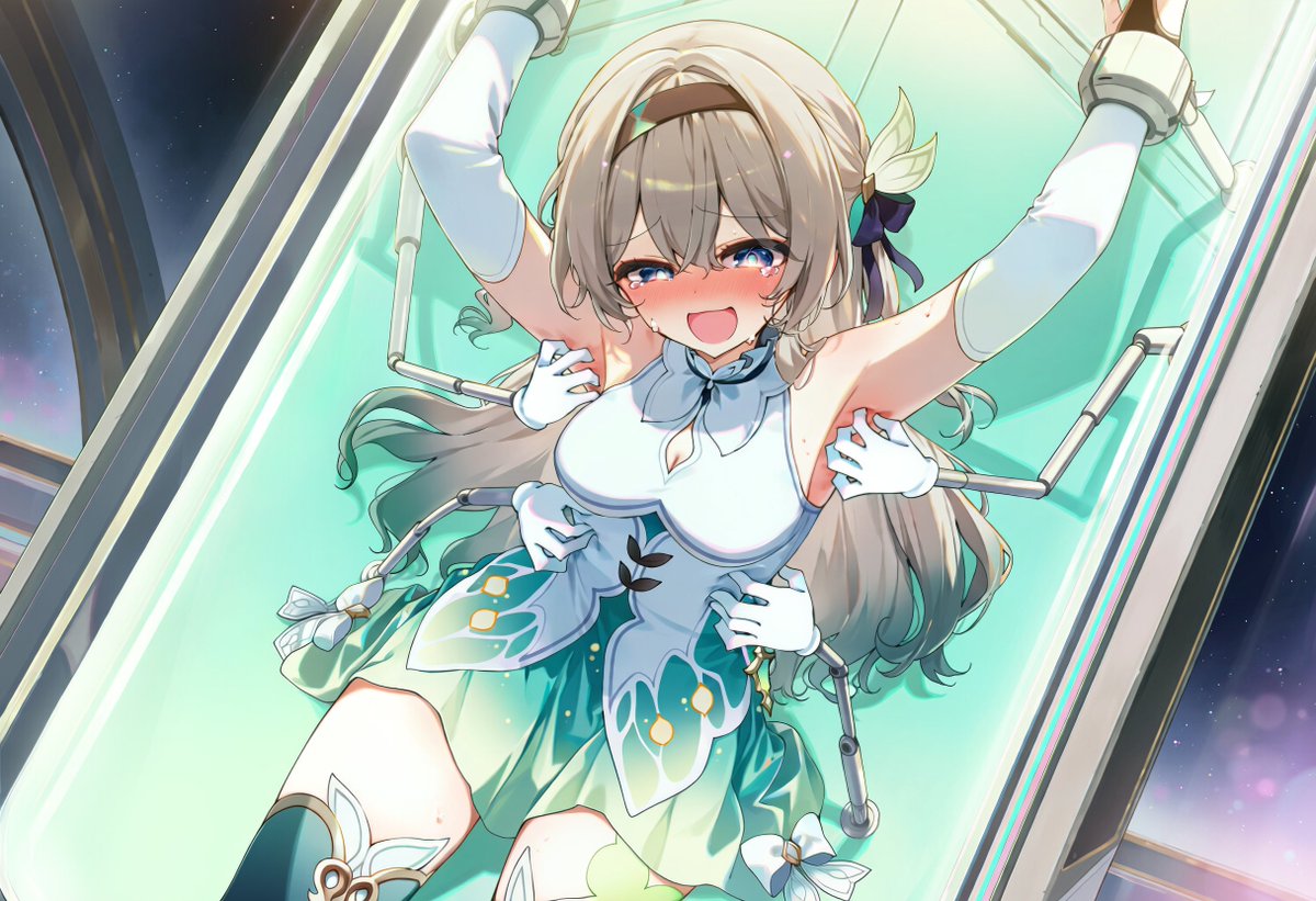 otaku_tk_ai's tweet photo. #くすぐり #AIイラスト #崩壊スターレイル #ホタル https://t.co/CPPGGLBiBe