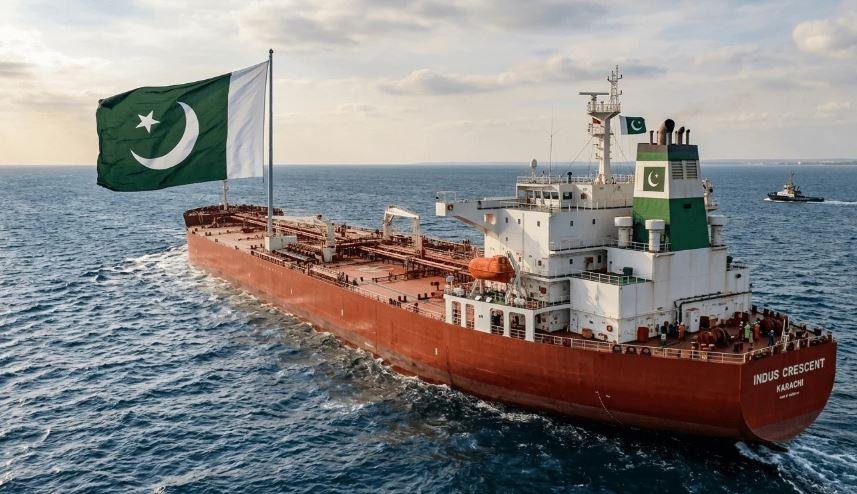 DefChron91's tweet photo. The stark limits of Pakistan’s naval reach are repeatedly exposed when merchant ships with Pakistani crew members come under fire in international shipping lanes. 
#PakistanMaritimeGap https://t.co/uVsGB56QIL