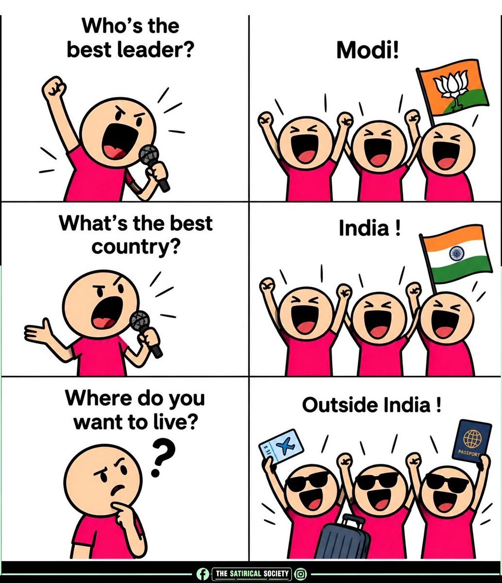 ScCardoz's tweet photo. NRI andhbhakts starter pack 🤣 https://t.co/ftXCwlzAq5