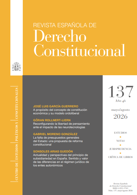 redc_cepc's tweet photo. 🟡En la #REDC137 se publica «A propósito del concepto de constitución económica y su modelo ordoliberal», de José Luis García Guerrero.
🔗Acceso a través de https://t.co/ybabwCIvyq https://t.co/aL25pcxUil