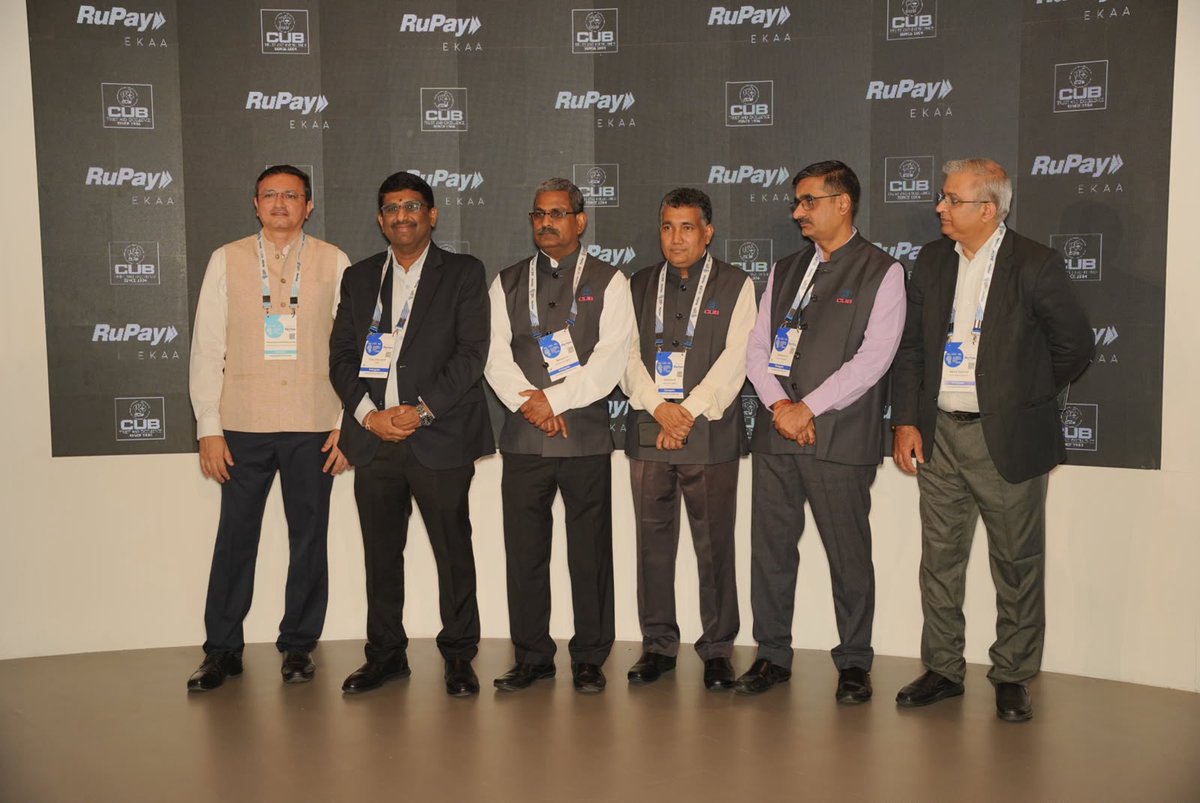 NPCI_NPCI's tweet photo. Sreshta is here to redefine your credit experience.

City Union Bank unveils its new RuPay credit card - Sreshta, bringing premium rewards and elevated banking to its customers.

@dilipasbe | Sohini Rajola | Nitin Mishra | Viswanath Krishnamurthy | Ramesh Krishnamoorthy | Vijay Anandh | Ramesh Venkatraman | Sankaran G | Kamal Sabhlok | Jayaraman |

#CUBSreshta #RuPay #CreditCardLaunch #CityUnionBank #NPCI