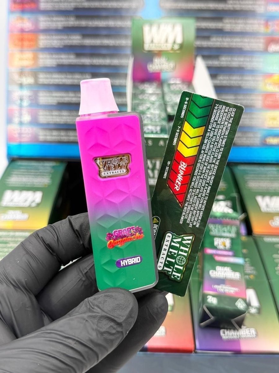 Medicinemarkert's tweet photo. Whole Melt V5 2g Dispo (Authentic)
 
Phase 5 WM dispo w/ suitcase master 

California, Colorado, Connecticut, Delaware, Florida, Georgia, Hawaii, Idaho, Illinois, Indiana, Iowa, Kansas, Kentucky, Louisiana, Maine, Maryland, Massachusetts, Michigan, Minnesota, Mississippi, https://t.co/wSicXGHuoM
