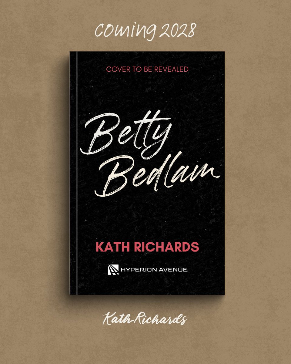 kath_richards_'s tweet photo. ❤️‍🔥AHHH BOOK NEWS!! Been working on a secret new paranormal, and I’m so thrilled to announce it’s coming out early 2028 with @hyperionavebook 

Cannot wait to share Betty with you all!! https://t.co/lEe7Pp4j8m