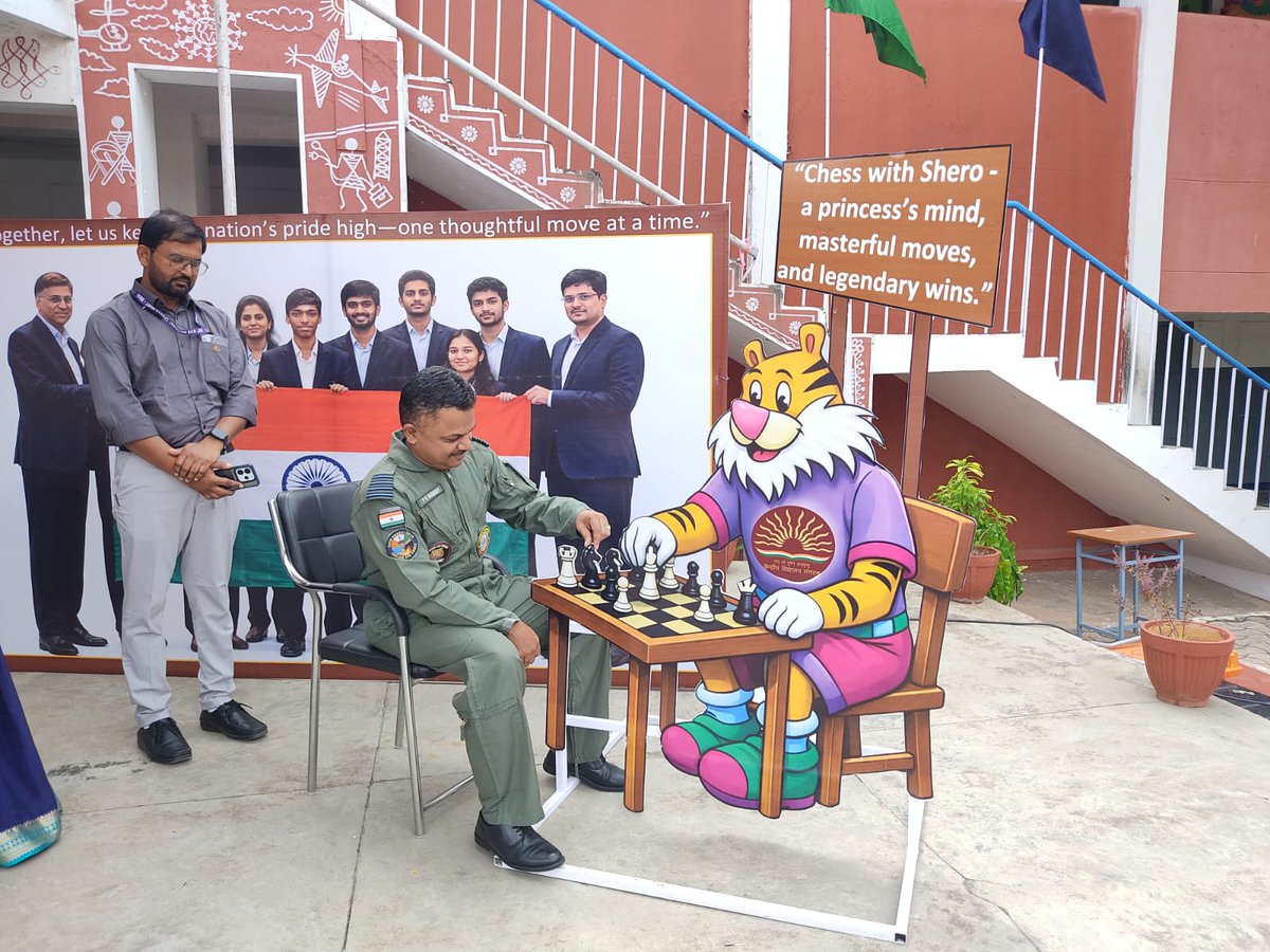 HakimpetKv's tweet photo. Champions in the making! 🏅
Glimpses from the 55th KVS National Sports Meet at KV AFS Hakimpet — celebrating talent, teamwork, sportsmanship and the spirit of excellence. 🏆🇮🇳
#55thKVSNationalSportsMeet #KVSHakimpet #KVS https://t.co/aTz775Jli4