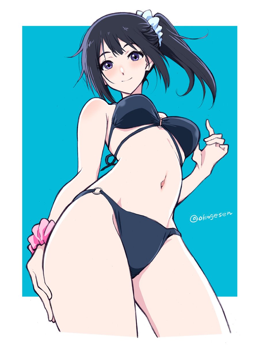 okogesen's tweet photo. 水着の麗奈。引力。
#ユーフォ最終楽章
#anime_eupho https://t.co/VOOLwZIwHt