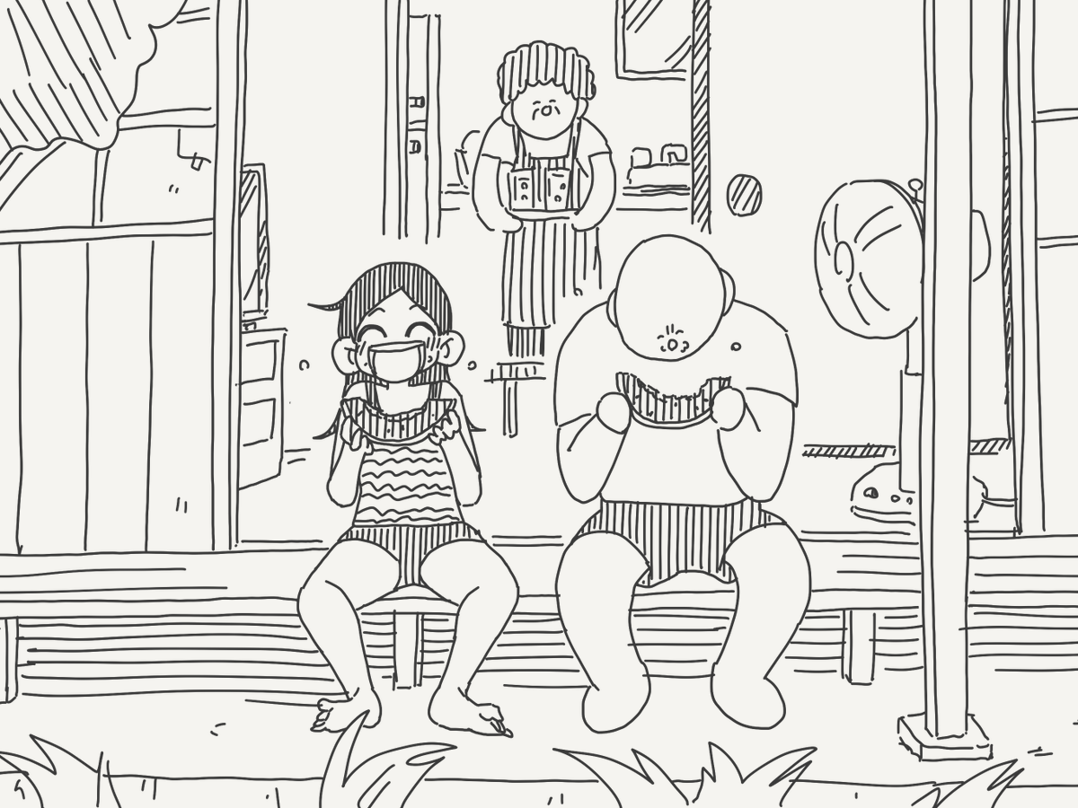 horideiyasumi's tweet photo. 全力の絵です。 https://t.co/xt3aUjF2HS