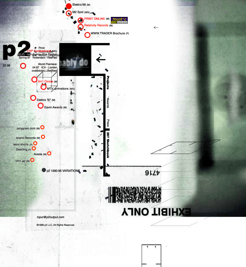 WebDesignMuseum's tweet photo. Grunge Web Design Style in the 1990s

– Spectacle in 1996
– Urban Diary in 1997
��� Conscience Records in 1998 
– p2 output in 1998 https://t.co/CcehBXeoiB