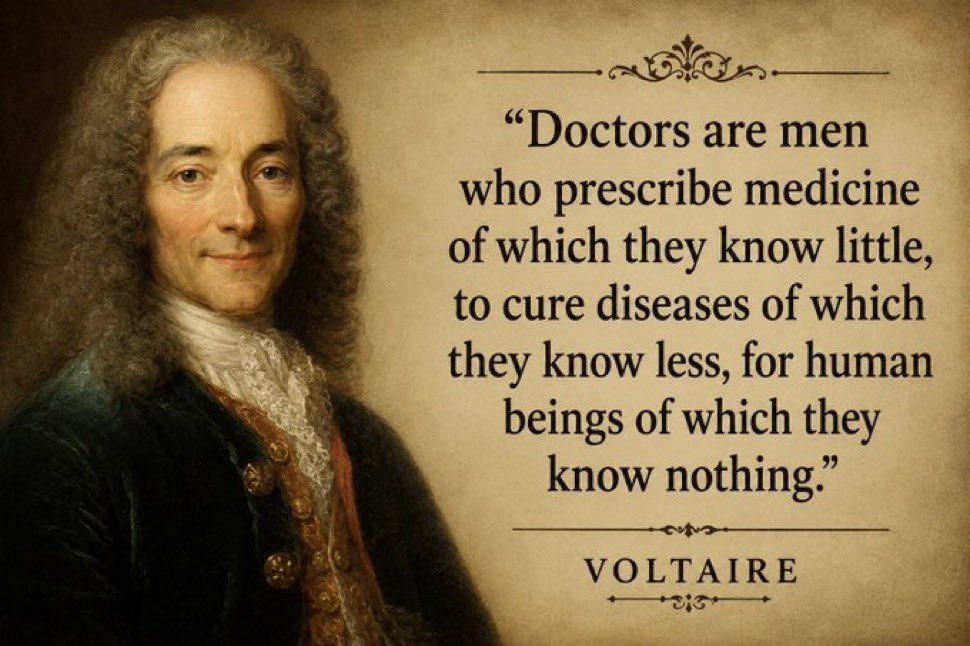 natureboyrr's tweet photo. Hippocrates (father of medicine) was a health coach.
William Osler (father of modern medicine) a health coach.
Shamans, medicine women/men, health coaches.
Healers of humanity have systems of wisdom and insight, knowing, techniques beyond the Ken of mechanical MDs. https://t.co/AP9MMIdCVL