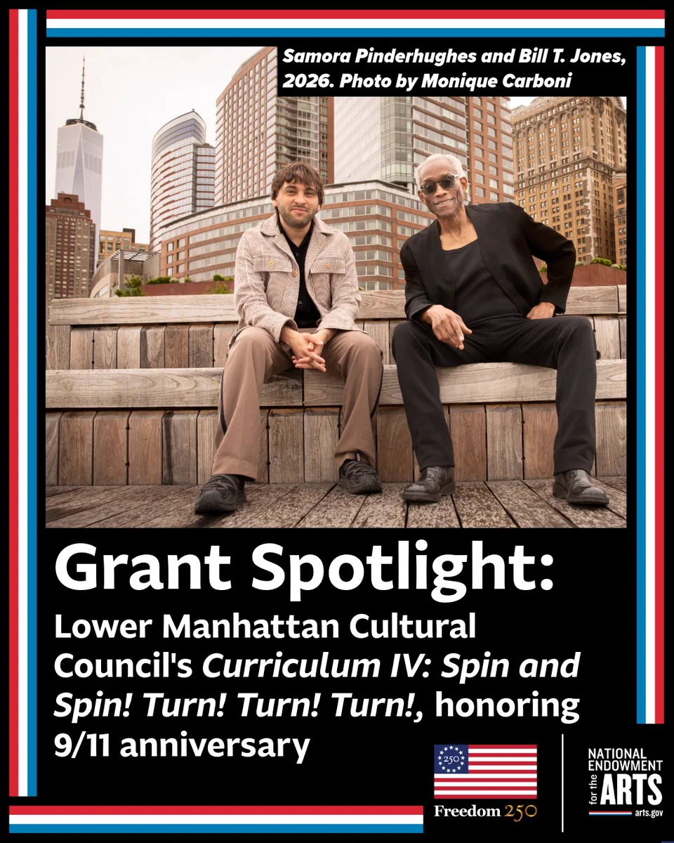 Grant Spotlight: Lower Manhattan Cultural Council's Curriculum IV: Spin and Spin! Turn! Turn! Turn!, honoring 9/11 anniversary