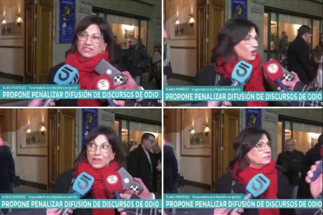 caalf01's tweet photo. Mirá la cara de odio con la que habla, la que quiere que se condene los "discursos de odio" https://t.co/RPCD9t6APQ